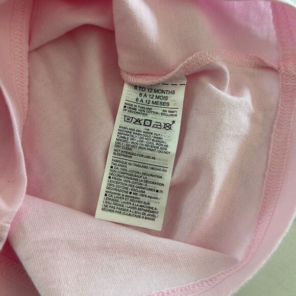 Janie and Jack Northern Lights Tee in Pink Size 6-12 Months - Picture 6 of 7